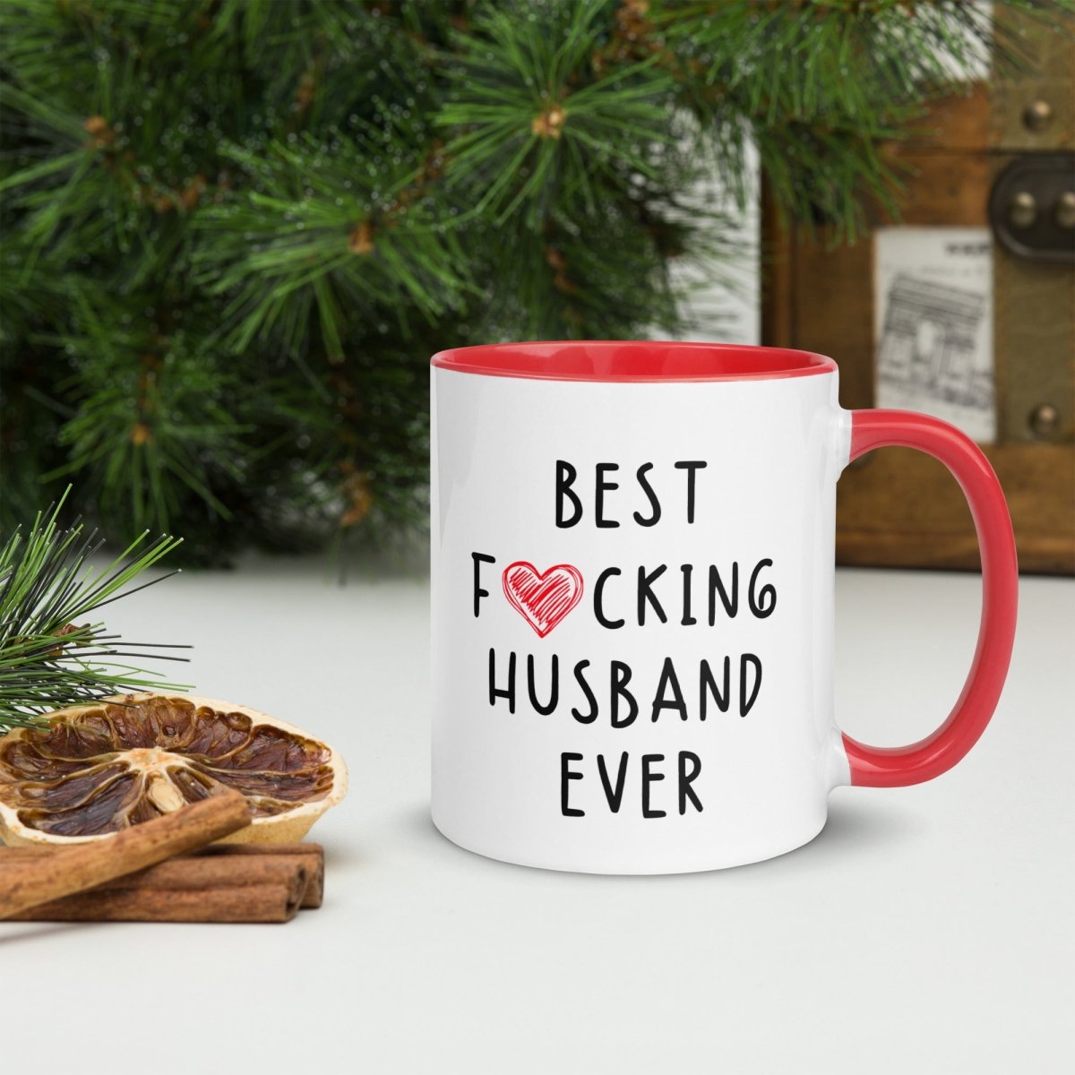 Unique Personalized Best F*ing Husband Ever Coffee Mug Customized Gifts for Men by Groovy Guy
