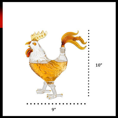 Sacred Rooster Decanter