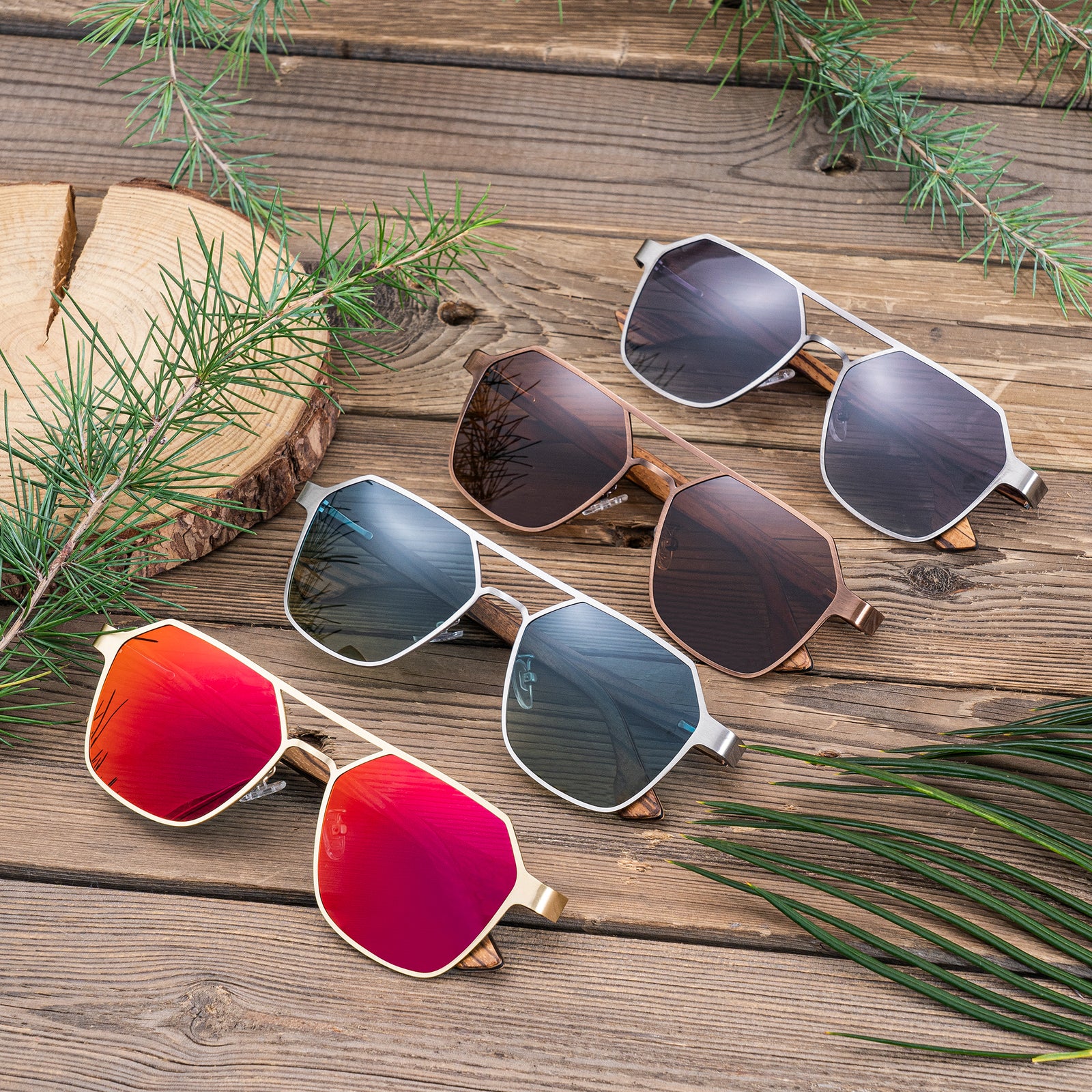 Handmade Wood Bamboo Polarized Sunglasses | Custom Logo Wooden Sunglasses -  Original - Aliexpress