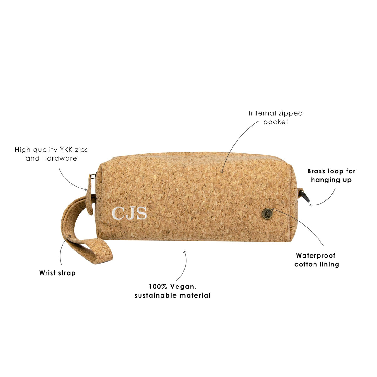 The Classic Vegan Wash Bag