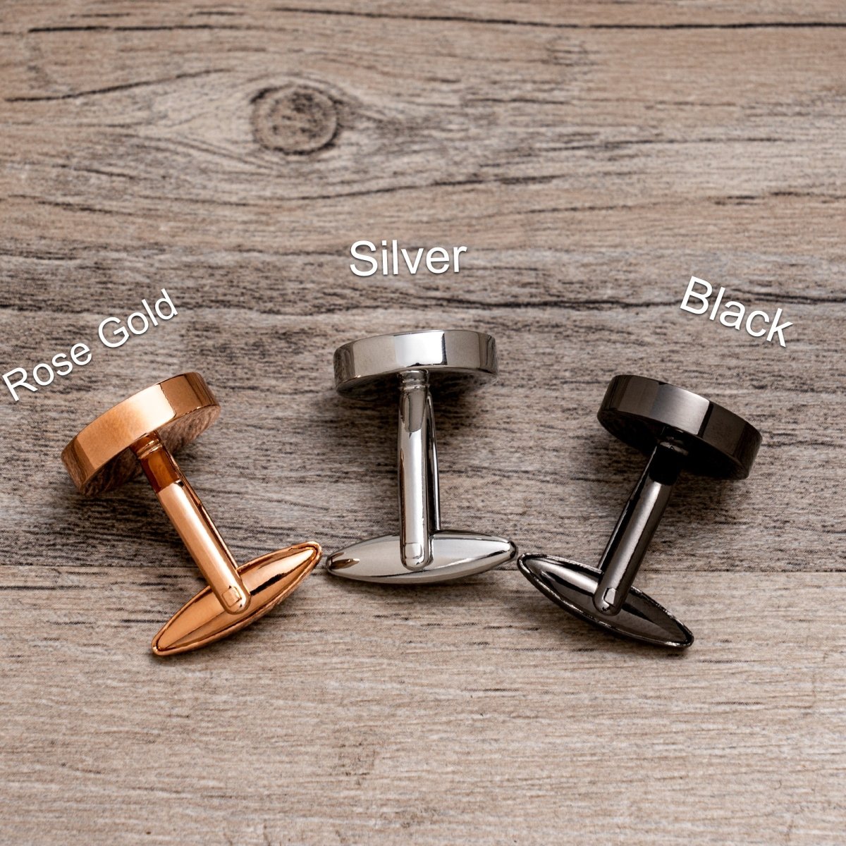 Unique Personalized Engraved Cufflinks Set Customized cufflinks Gifts for Men by Groovy Guy