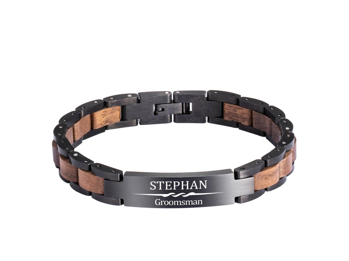 Unique Personalized Signature Style Bracelet Customized Bracelet Gifts for Men by Groovy Guy