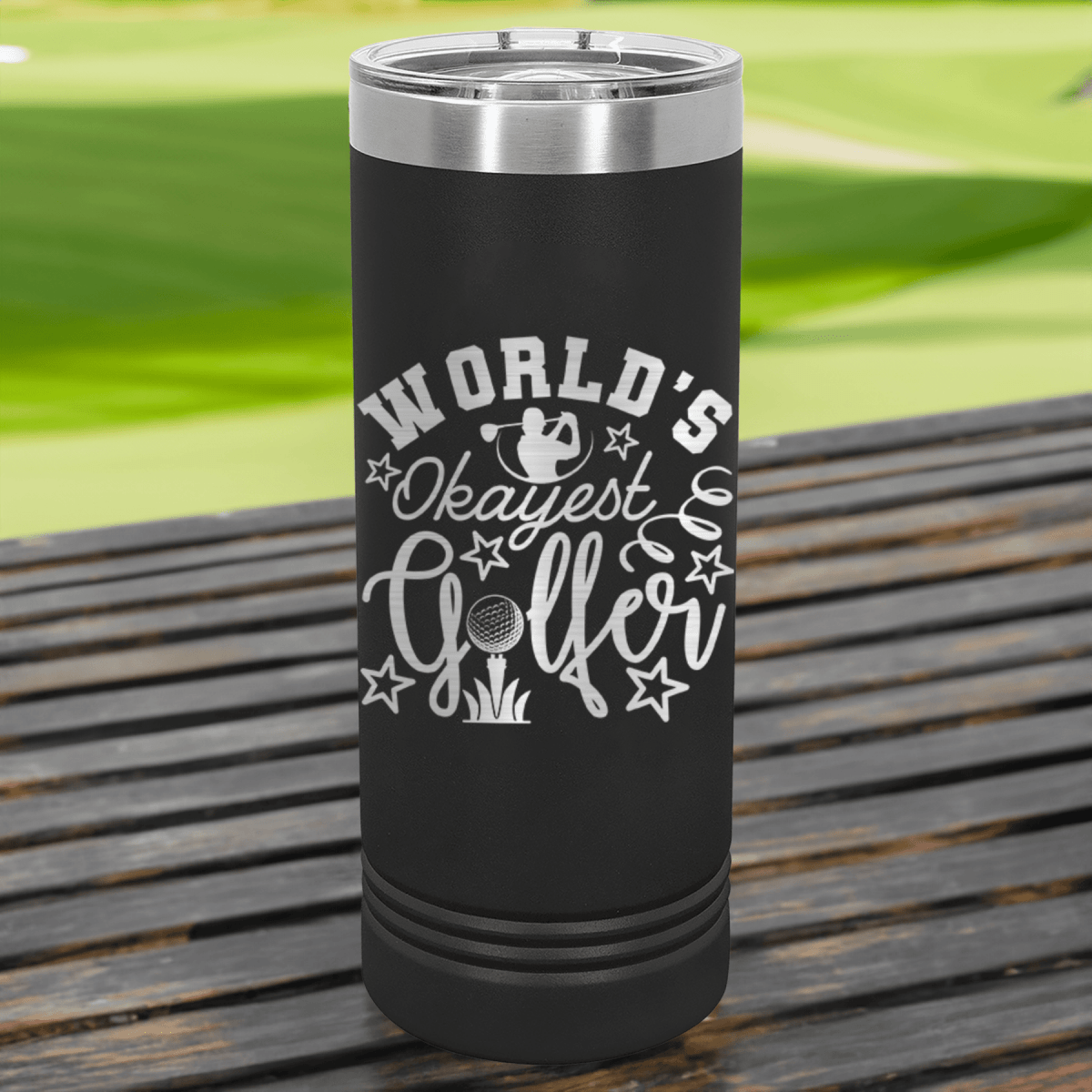 Funny Fairway Fuel Tumbler