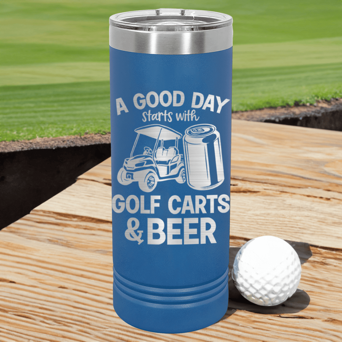 Unique Personalized Sip & Swing Customized Tumbler Gifts for Men by Groovy Guy