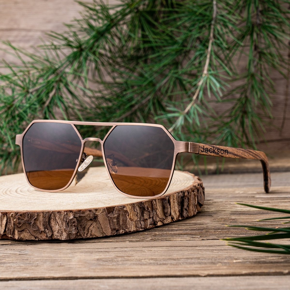 Unique Personalized The Iceman Customized Sunglasses Gifts for Men by Groovy Guy