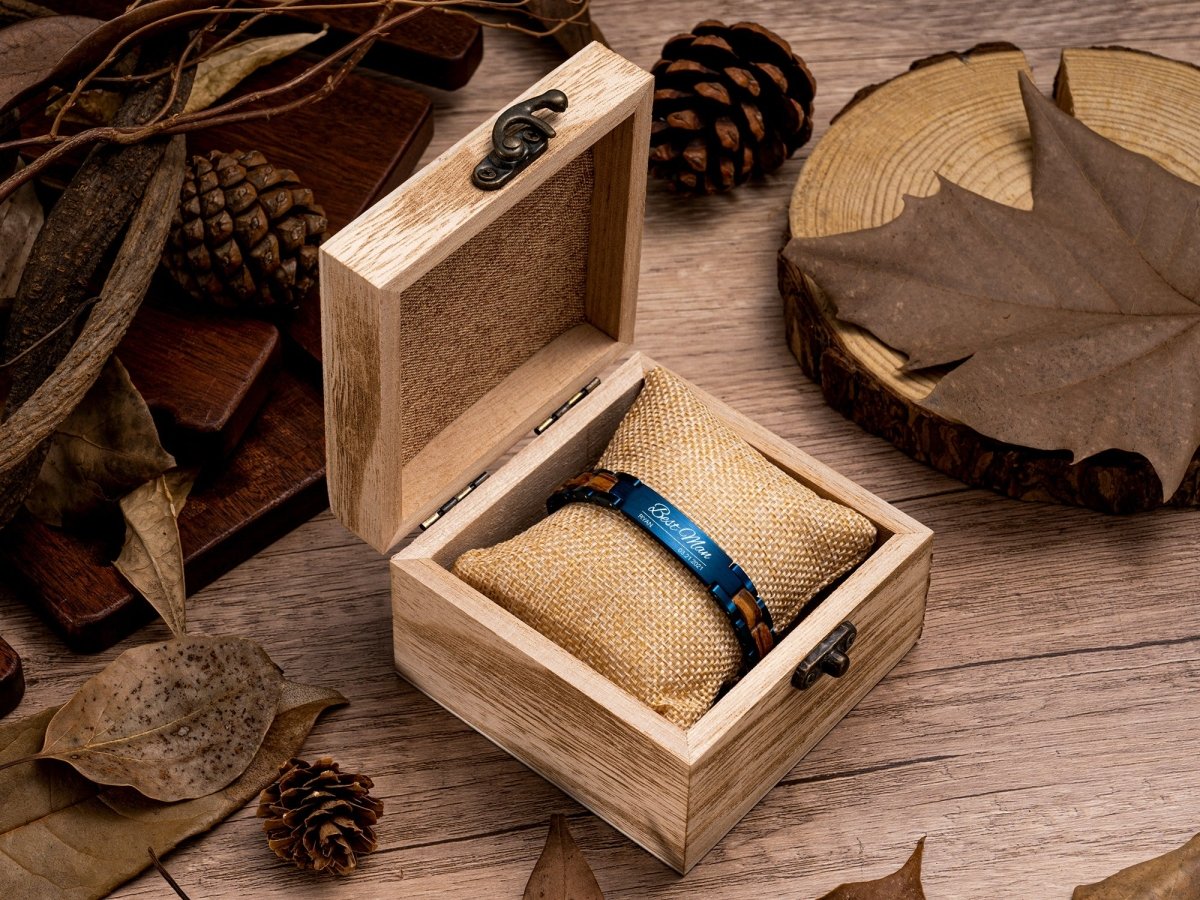 Unique Personalized Custom Mens Bracelet Customized Bracelet Gifts for Men by Groovy Guy