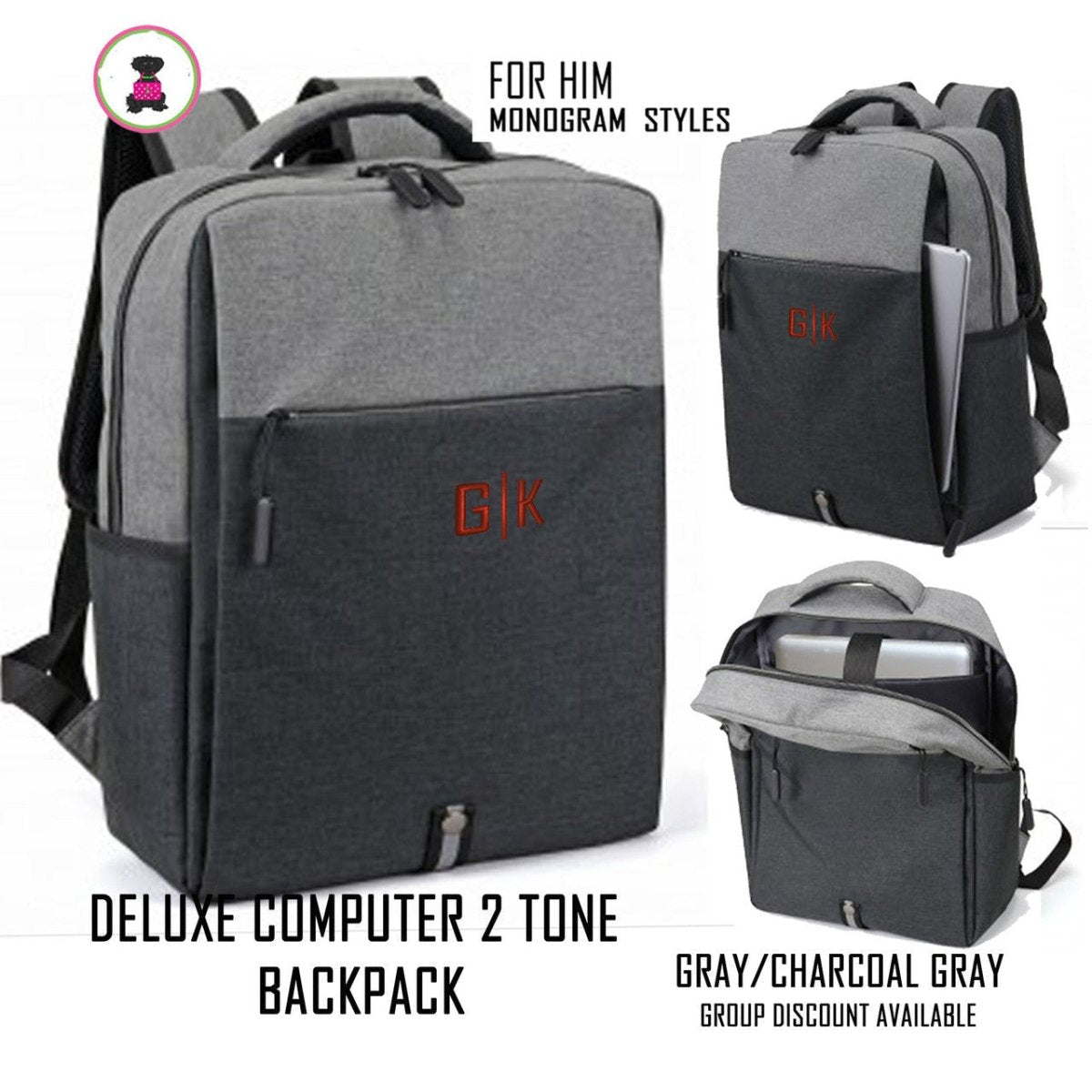 Unique Personalized Tailored Travels Adventure Backpack Customized Backpack Gifts for Men by Groovy Guy