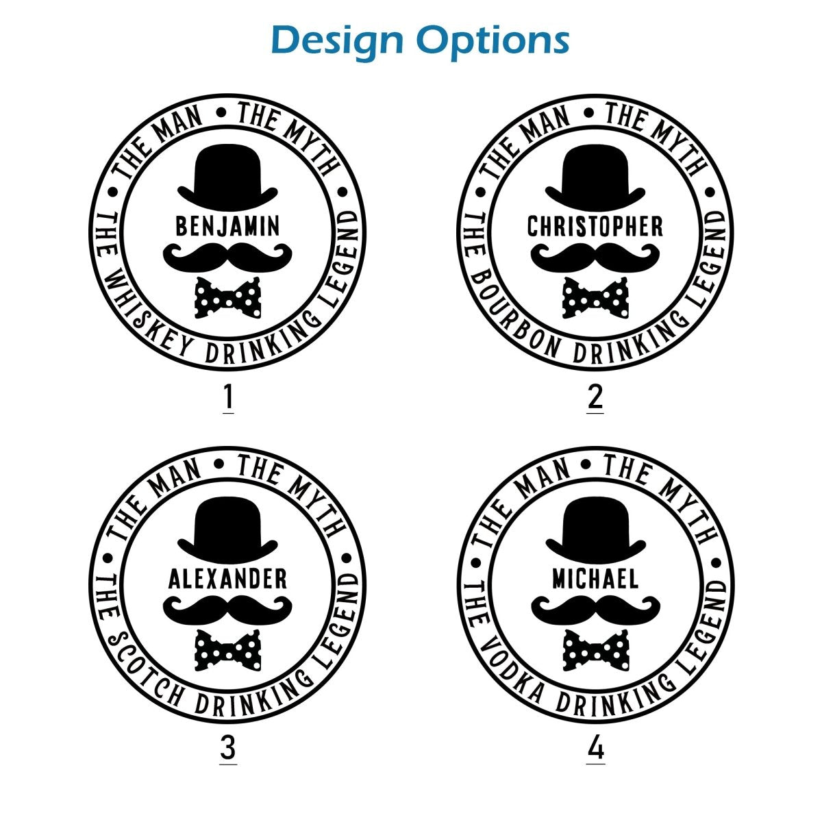 Unique Personalized Personalized I Am Legend Whiskey Glass Customized Whiskey Glass Gifts for Men by Groovy Guy