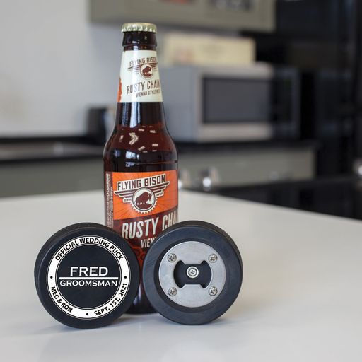 Unique Personalized Puckin' Perfect Wedding Opener Customized Sports Groomsmen Gifts Gifts for Men by Groovy Guy