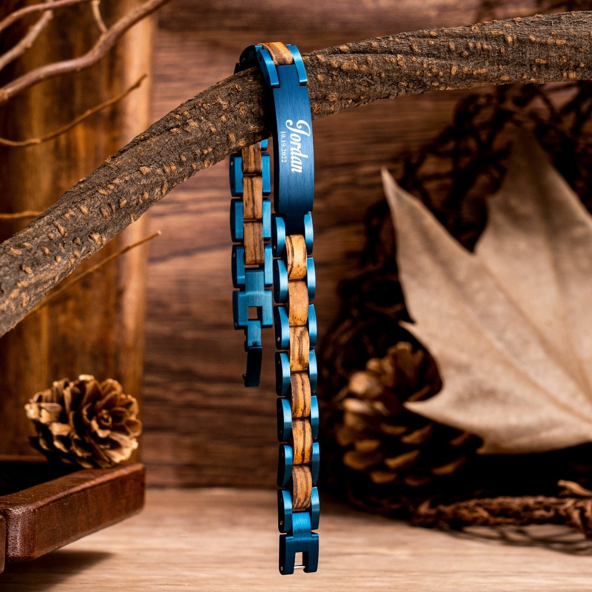 Unique Personalized Custom Mens Bracelet Customized Bracelet Gifts for Men by Groovy Guy