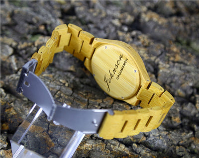 Custom Bamboo Watch