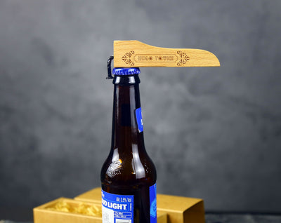 Custom Wooden Bottle Opener