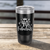 Funny 40 And Fabulous Crown Ringed Tumbler