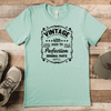 Mens Light Green T Shirt with 40th-Vintage design