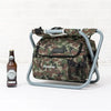 Camouflage Folding Cooler Chair