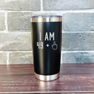 Fun 50 Year Old Gift For Men - Tumbler with Funny Design