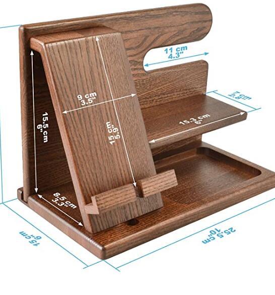 Unique Personalized Wood Nightstand Tray Customized Professional Gifts for Men by Groovy Guy