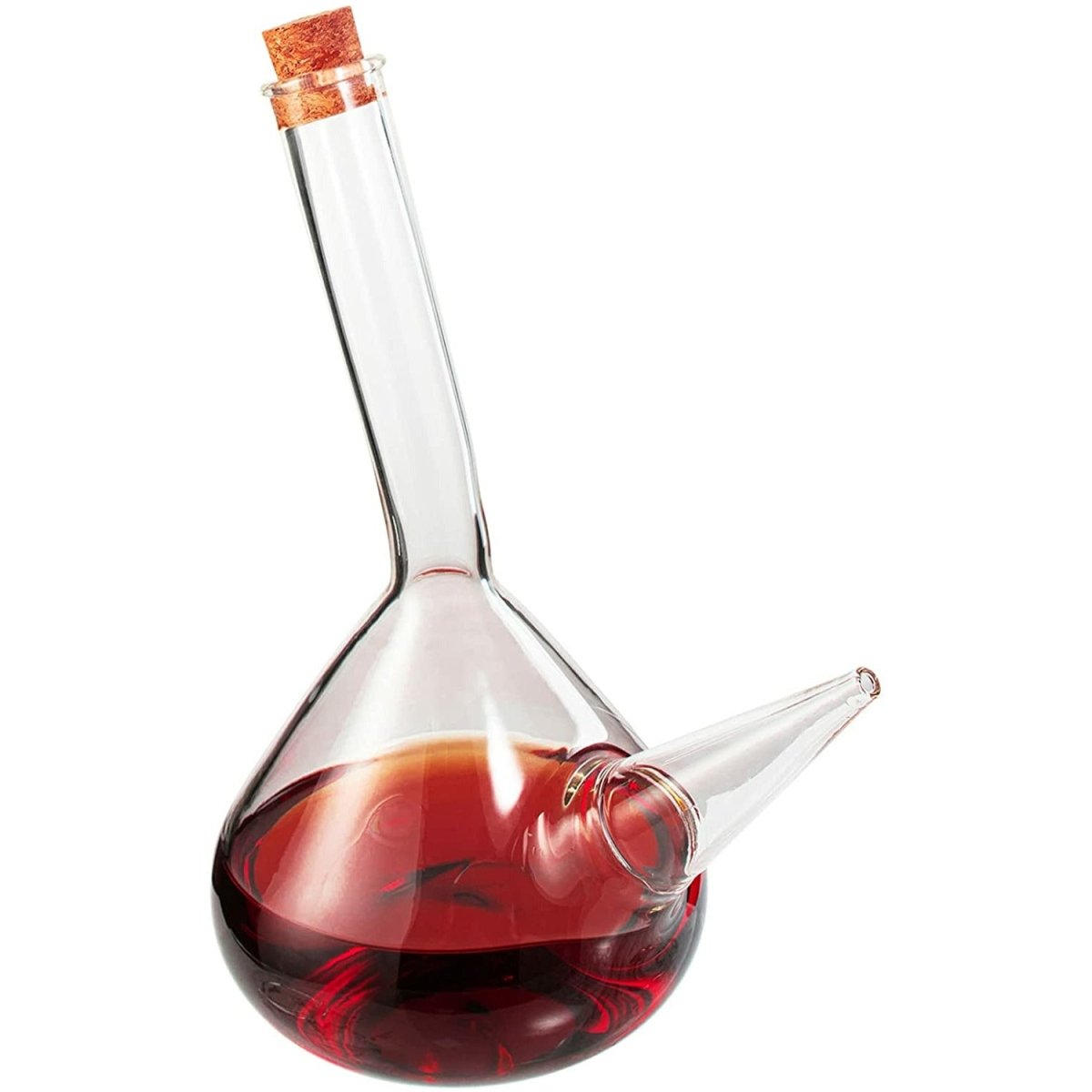 Unique Personalized Porron Wine Decanter Customized Gifts for Men by Groovy Guy