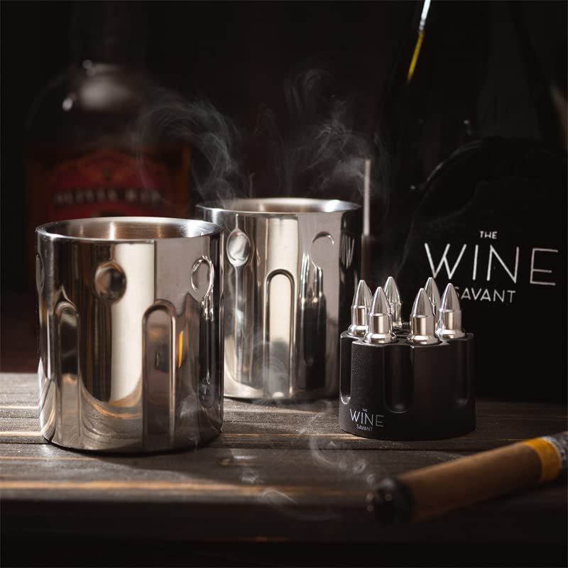 Unique Personalized Bullet Chiller Set Customized Gifts for Men by Groovy Guy