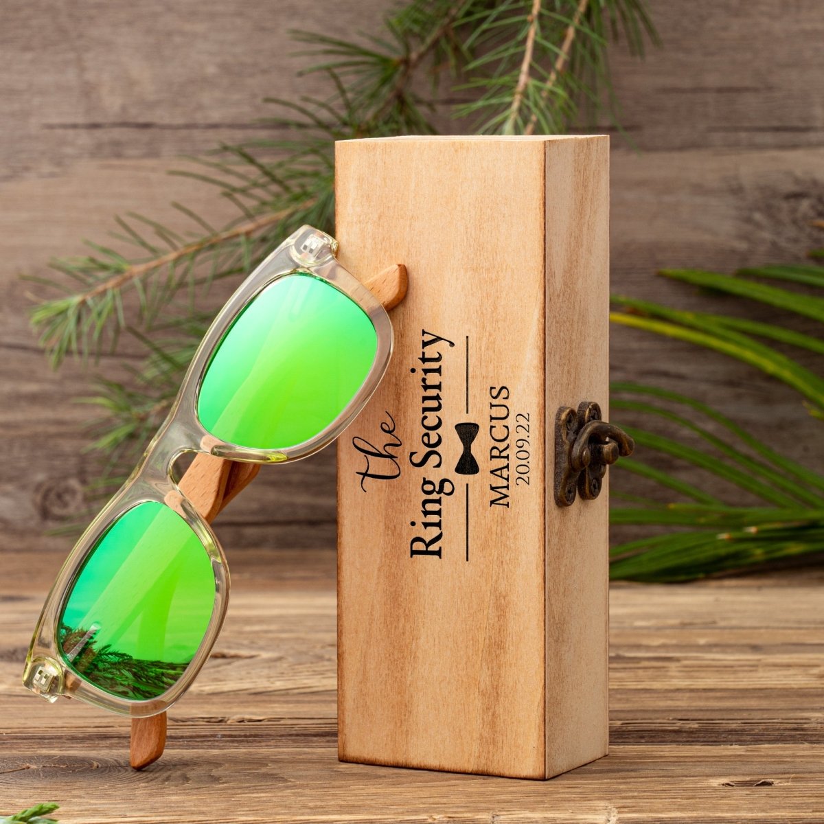 Unique Personalized Engraved Kids Sunglasses Customized Sunglasses Gifts for Men by Groovy Guy