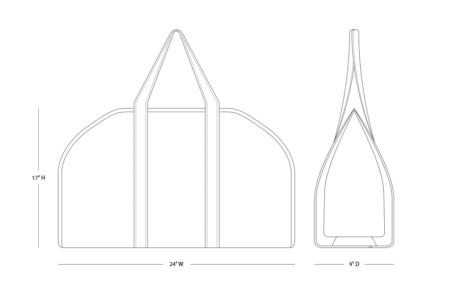 Unique Personalized Waxed Timber Transporter Customized Man Bags Gifts for Men by Groovy Guy