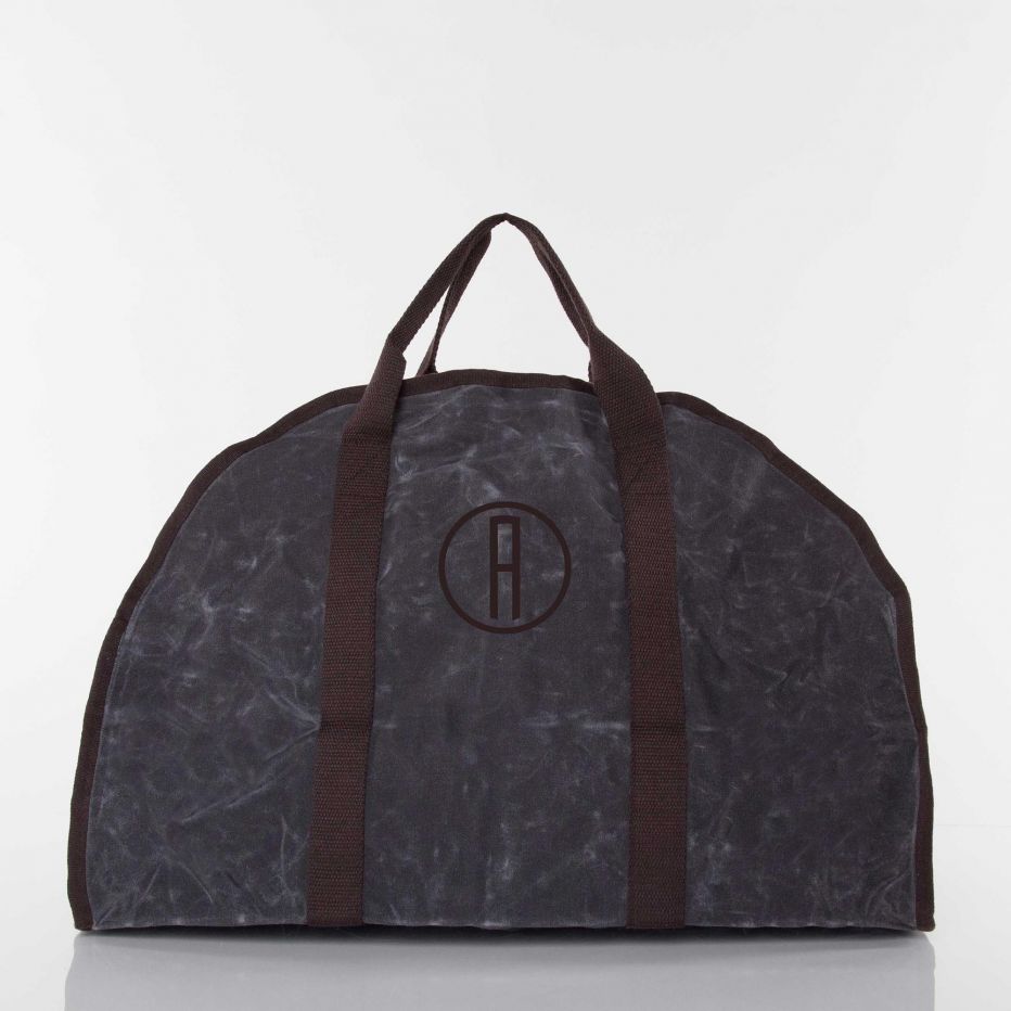 Unique Personalized Waxed Timber Transporter Customized Man Bags Gifts for Men by Groovy Guy