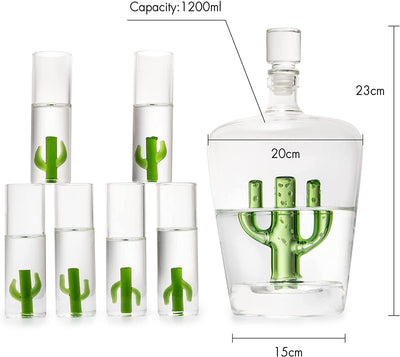 Agave Tequila Decanter Set