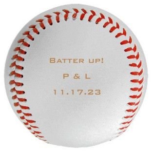 Unique Personalized Strike Out Personalized Baseball Customized Baseball Gifts for Men by Groovy Guy