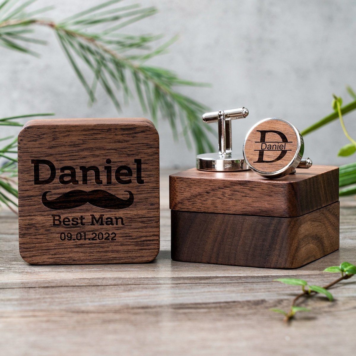 Unique Personalized Custom Wedding Cufflinks Customized cufflinks Gifts for Men by Groovy Guy