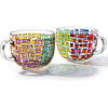 Stained Glass Coffee Cup Set