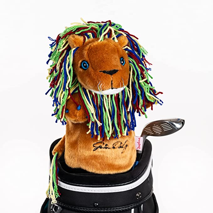 Unique Personalized John Daly Lion Headcover Customized Golf Head Covers Gifts for Men by Groovy Guy