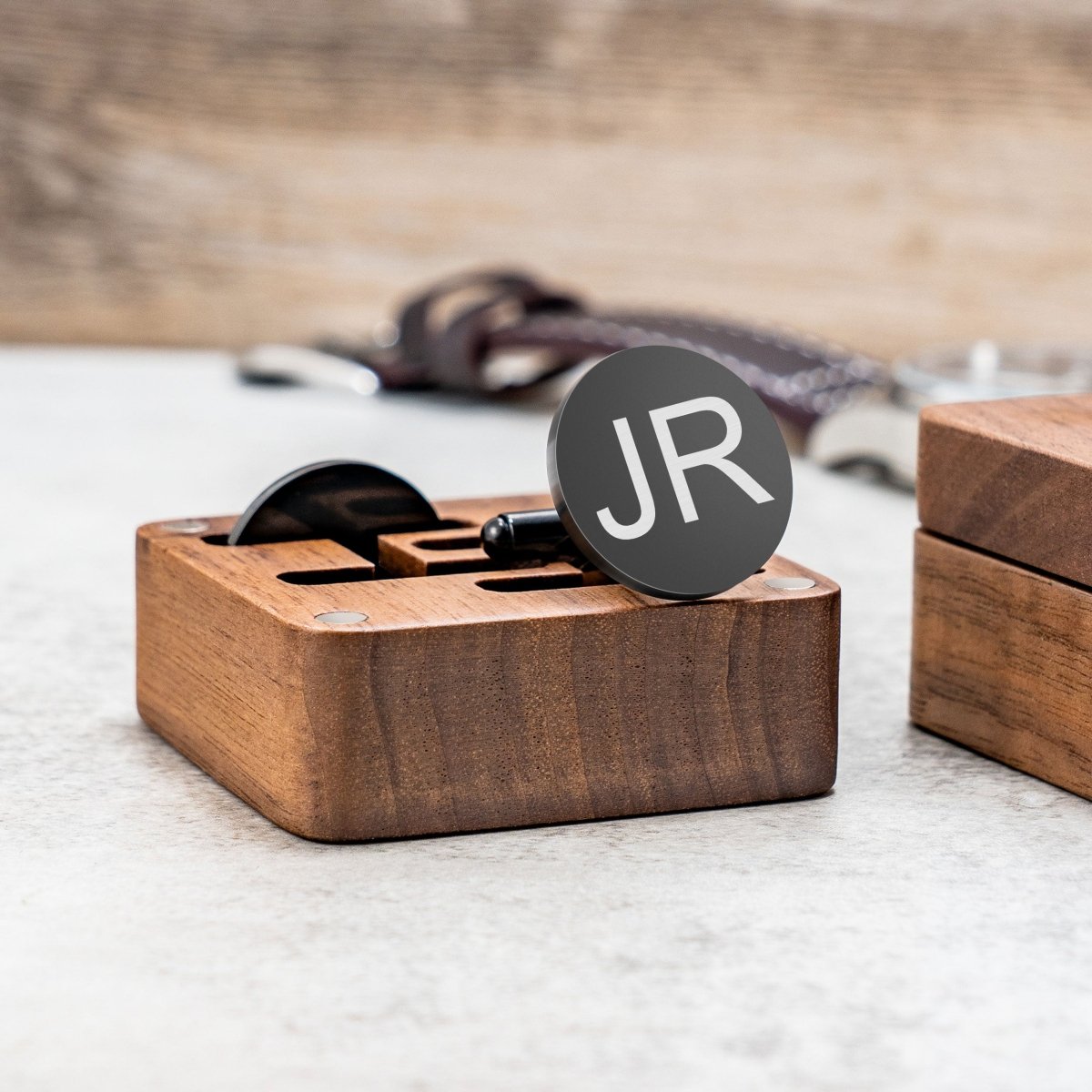 Unique Personalized Classic Cufflinks & Keepsake Box Customized cufflinks Gifts for Men by Groovy Guy