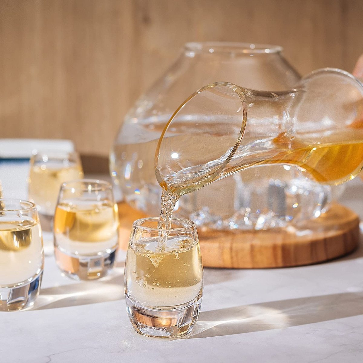 Unique Personalized Sake Set Customized Gifts for Men by Groovy Guy