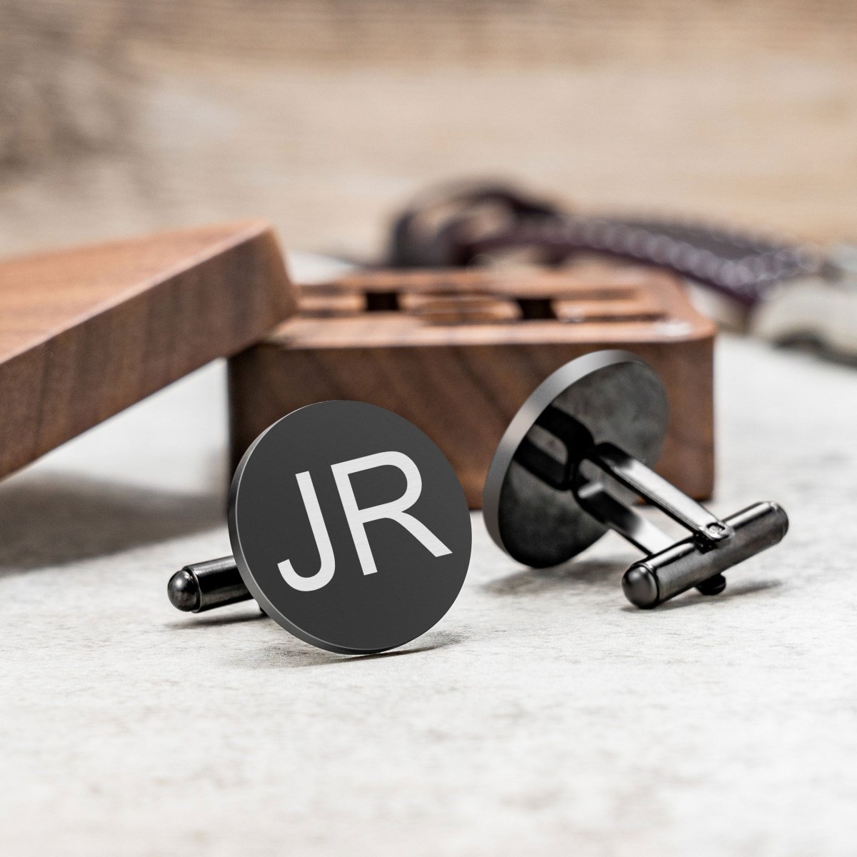 Unique Personalized Classic Cufflinks & Keepsake Box Customized cufflinks Gifts for Men by Groovy Guy