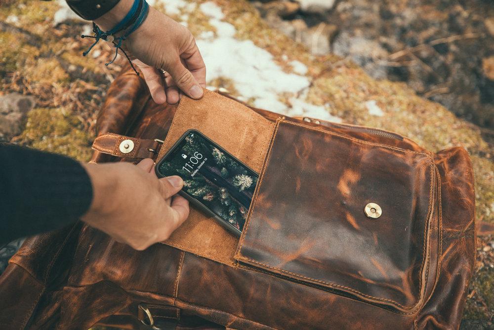 Unique Personalized Explorers Backpack Customized Duffle Bag Gifts for Men by Groovy Guy