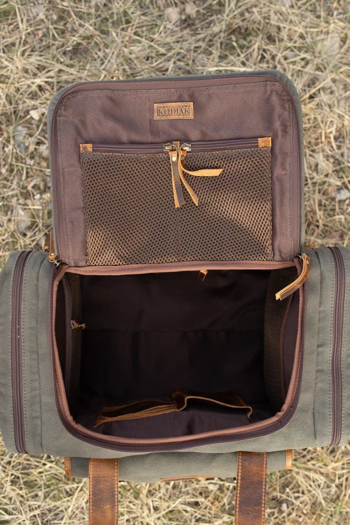 Unique Personalized 25L Overnight Canvas Duffel Customized Duffle Bag Gifts for Men by Groovy Guy