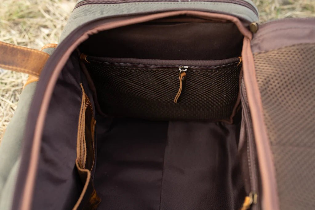 Unique Personalized 25L Overnight Canvas Duffel Customized Duffle Bag Gifts for Men by Groovy Guy