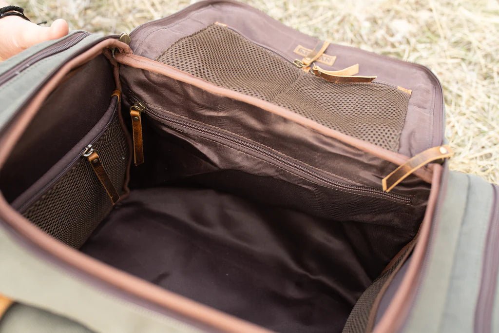 Unique Personalized 25L Overnight Canvas Duffel Customized Duffle Bag Gifts for Men by Groovy Guy