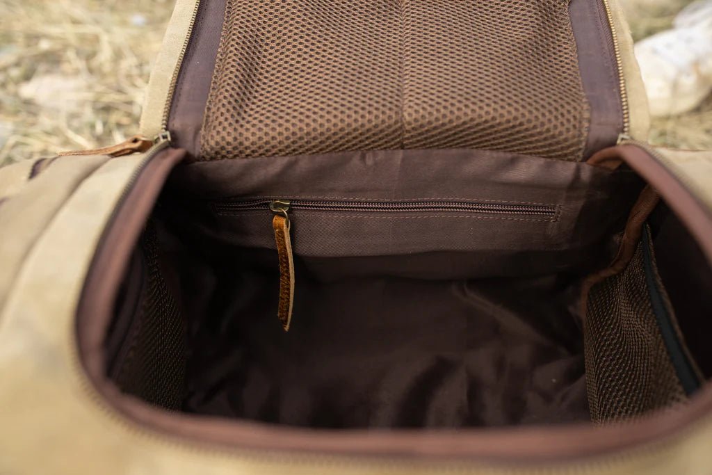 Unique Personalized Excursion Canvas Duffle Customized Duffle Bag Gifts for Men by Groovy Guy