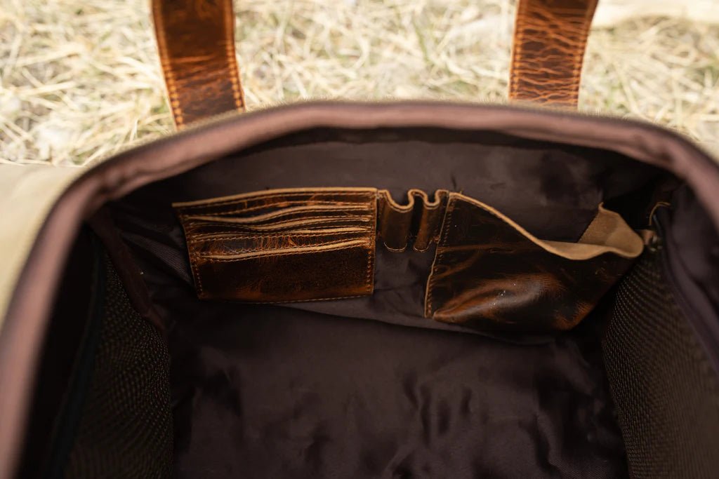 Unique Personalized Excursion Canvas Duffle Customized Duffle Bag Gifts for Men by Groovy Guy