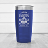 Blue fathers day tumbler Accomplished Best Dad