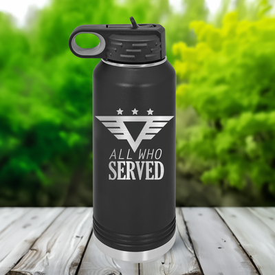 All Who served Water Bottle