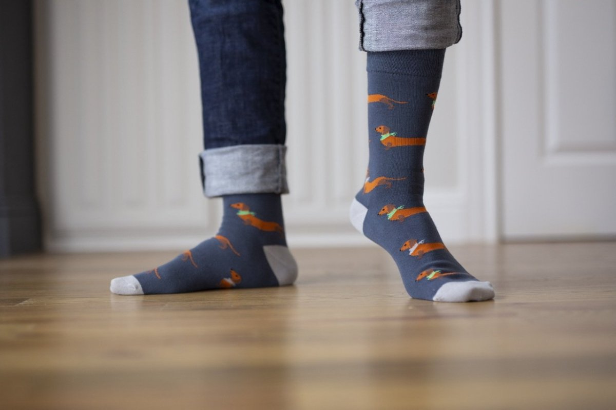 Unique Personalized Silly Socks Customized Wearables Gifts for Men by Groovy Guy
