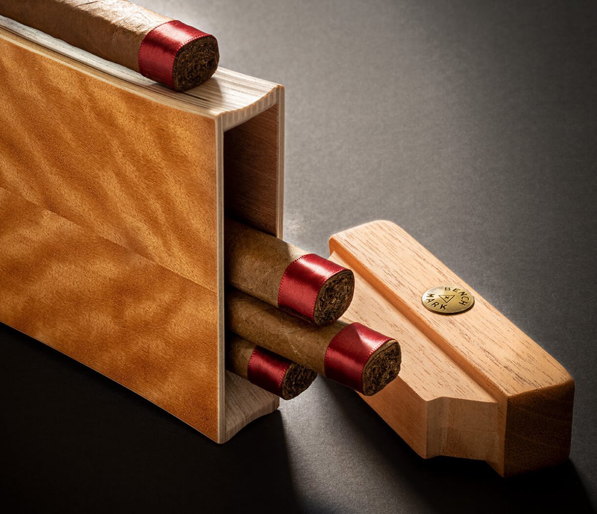 Unique Personalized Figured Curupixa Travel Humidor Customized Gifts for Men by Groovy Guy