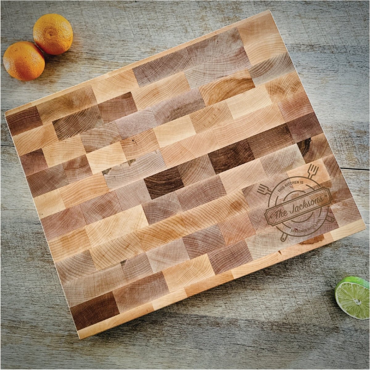 Unique Personalized Custom Butcher Block Customized cutting boards Gifts for Men by Groovy Guy