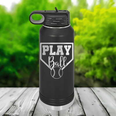 Funny It's Game Time! 32 Oz Water Bottle