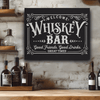 Black Silver Leather Wall Decor With Basement Whiskey Bar Design