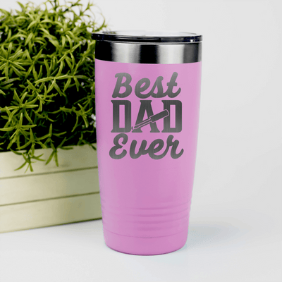 Pink fathers day tumbler Best Dad Ever