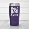 Purple fathers day tumbler Best Dad Ever