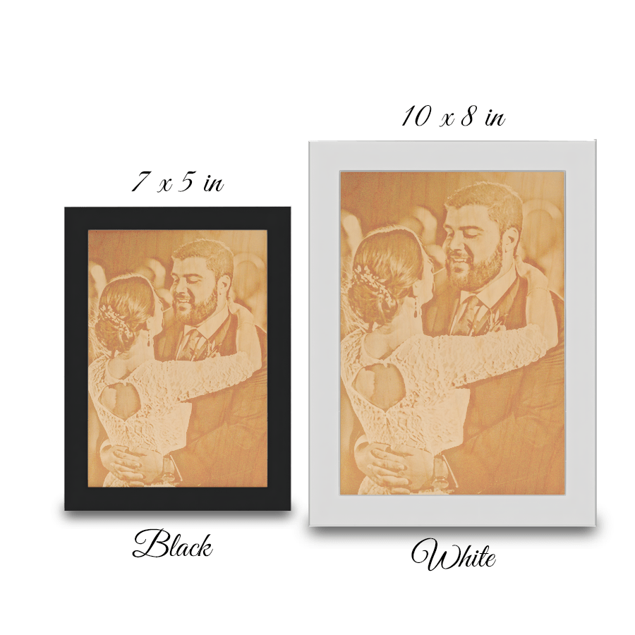 Unique Personalized Meaningful Photo Print on Wood Customized Anniversary Gifts for Men by Groovy Guy